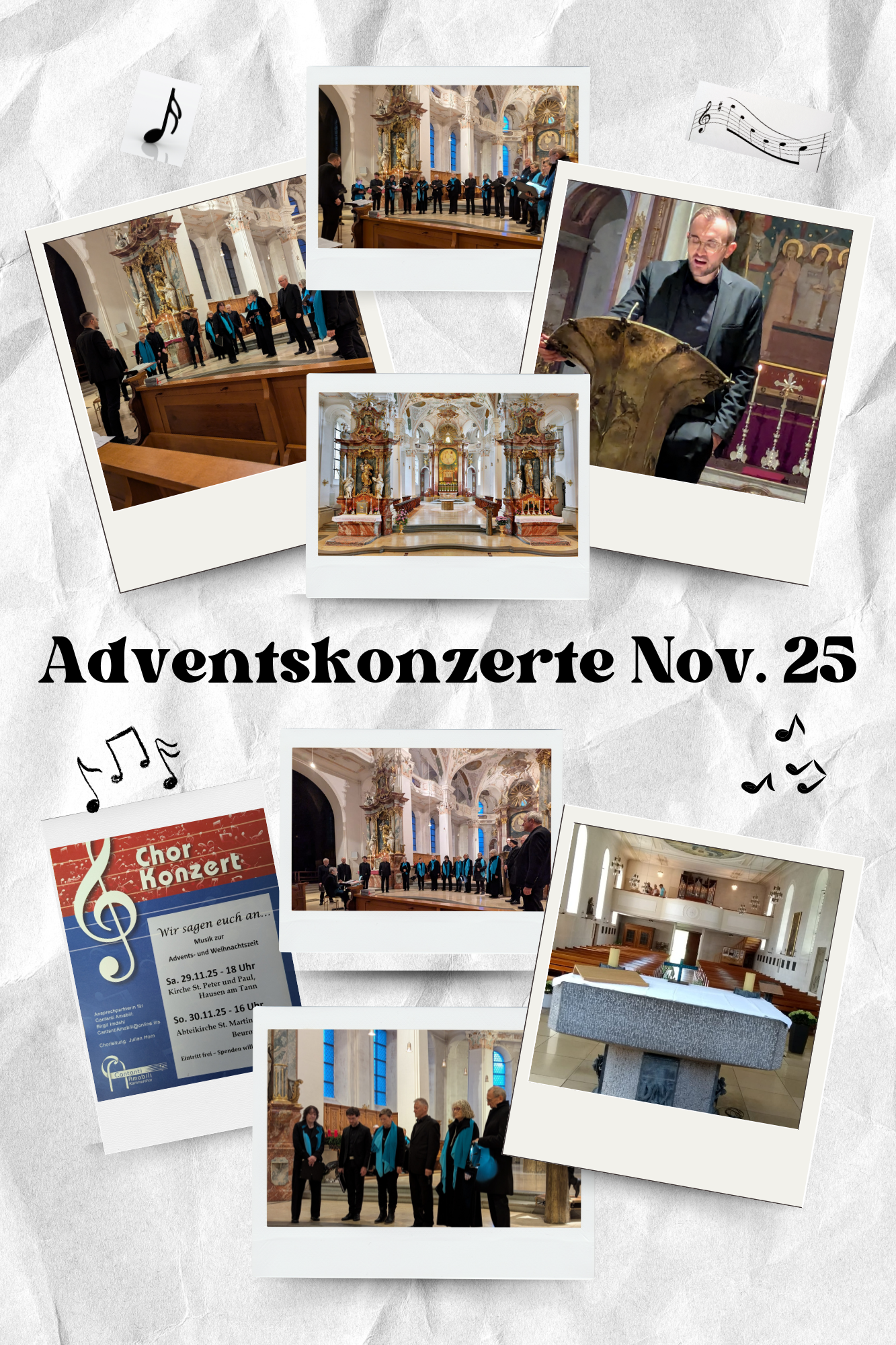 Adventskonzerte November 2025